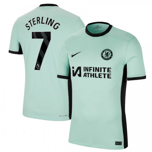Camisola do Chelsea Sterling 7 Equipamento Terceiro 2023-24 Camisola do Chelsea Sterling 7 Equipamento Terceiro 2023-24